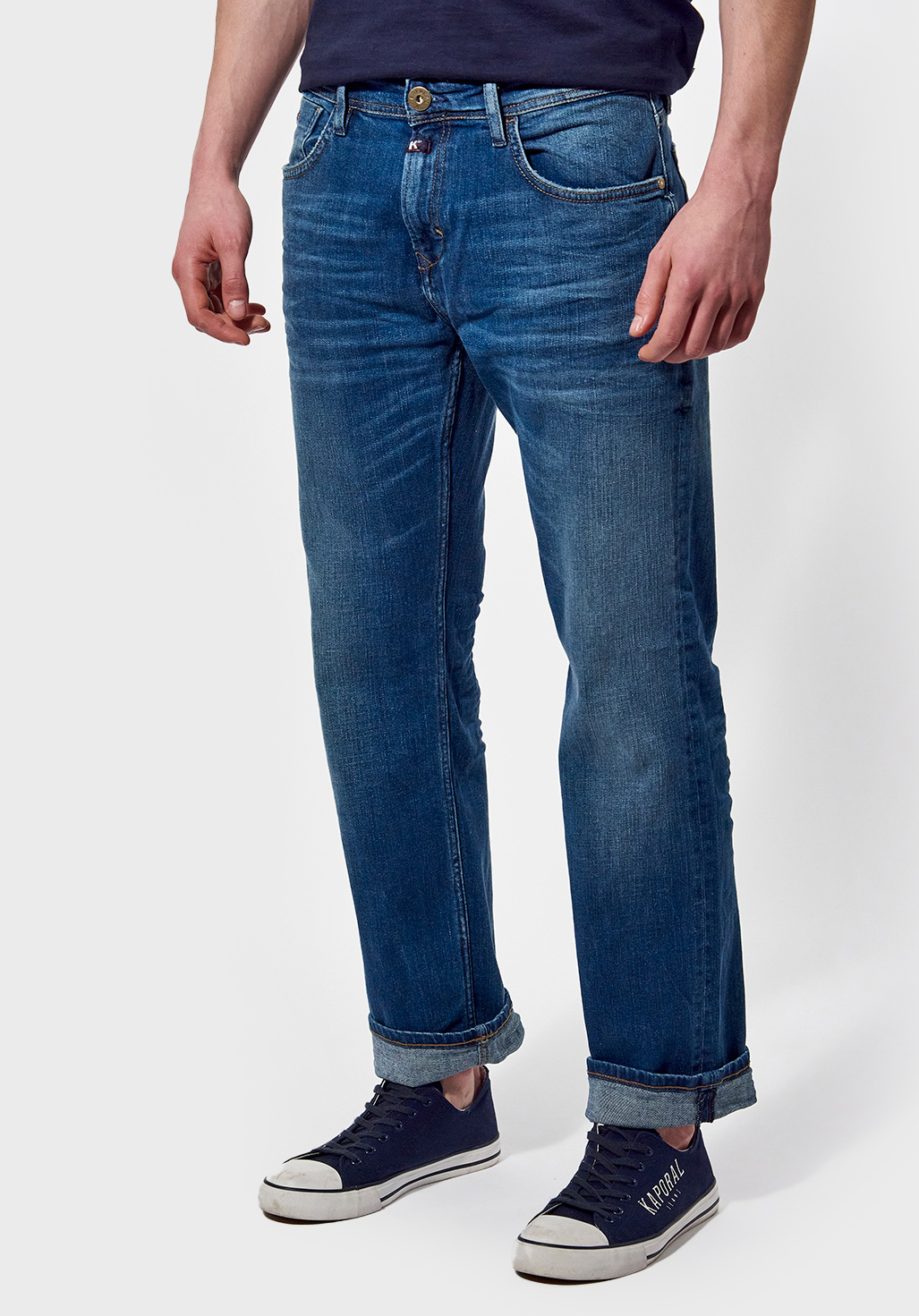 Jeans skinny bleu clair Homme Dadas - Kaporal