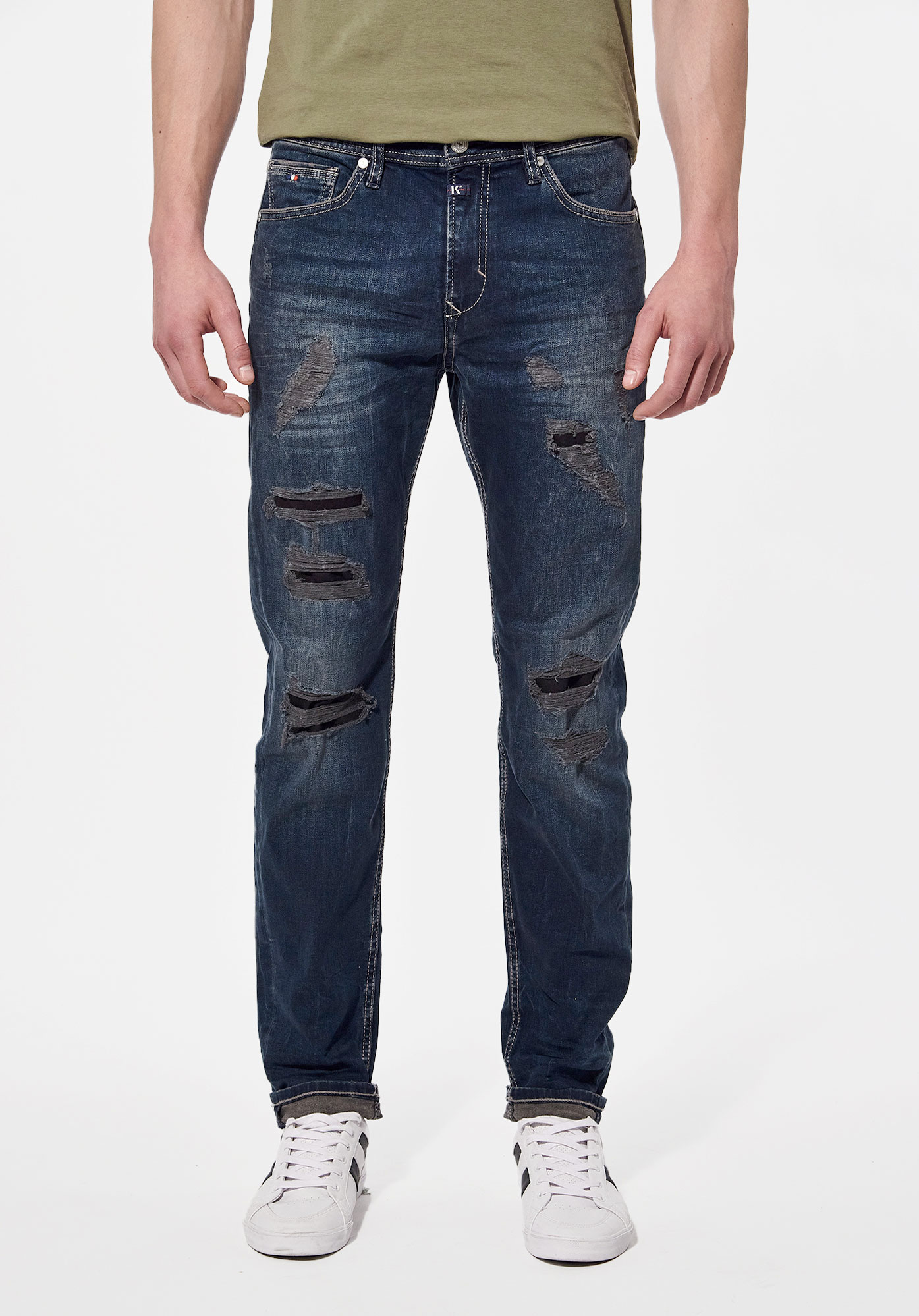 Jeans kaporal destroy hot sale homme