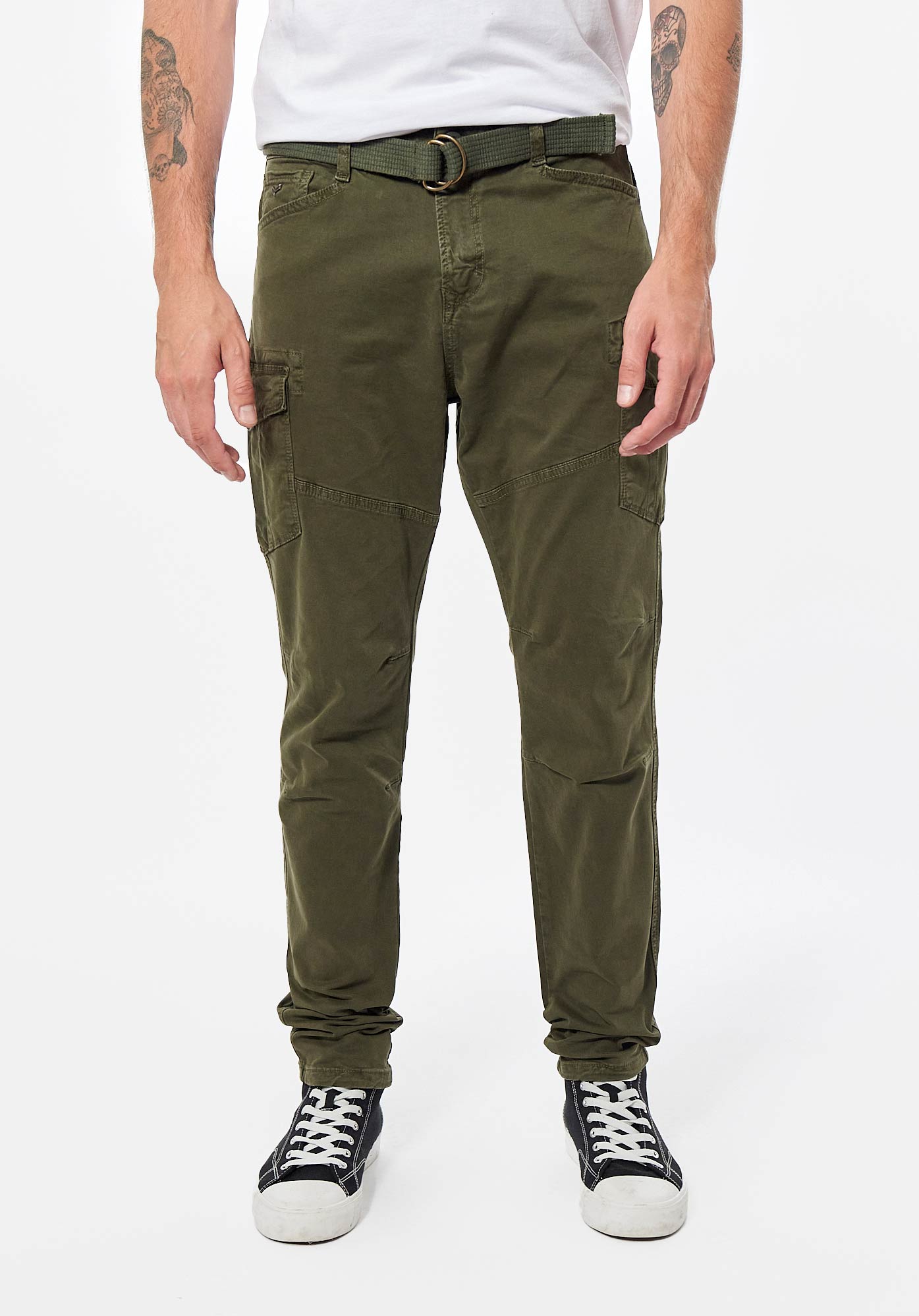 Homme Kaporal Jogger Pant Alkim Vert Kaki | Jeans - Pantalons · Bflyevents