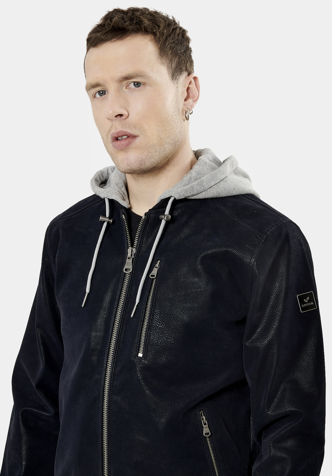 All saints abbot leather bomber jacket outlet