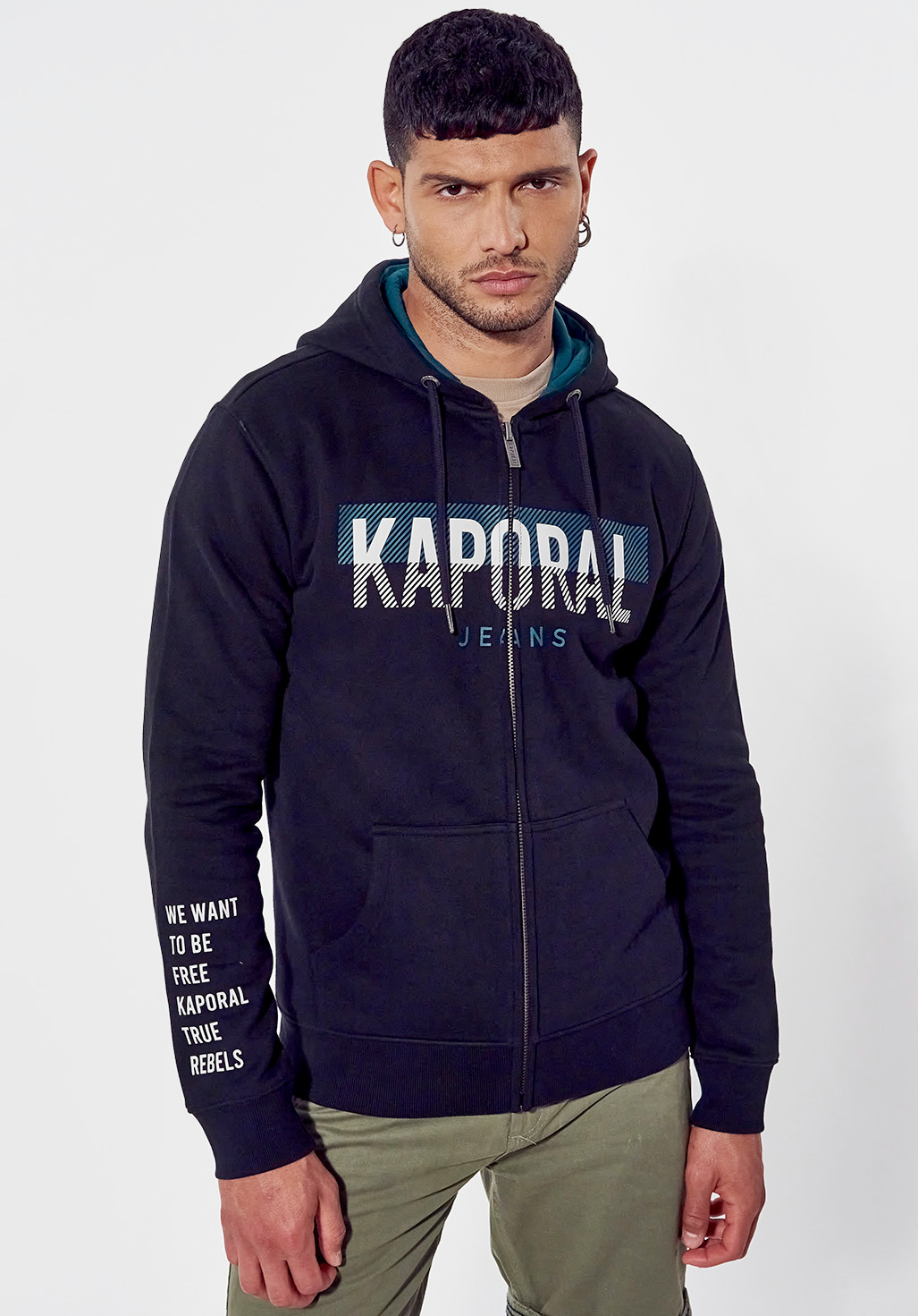 Sweat a capuche top kaporal homme