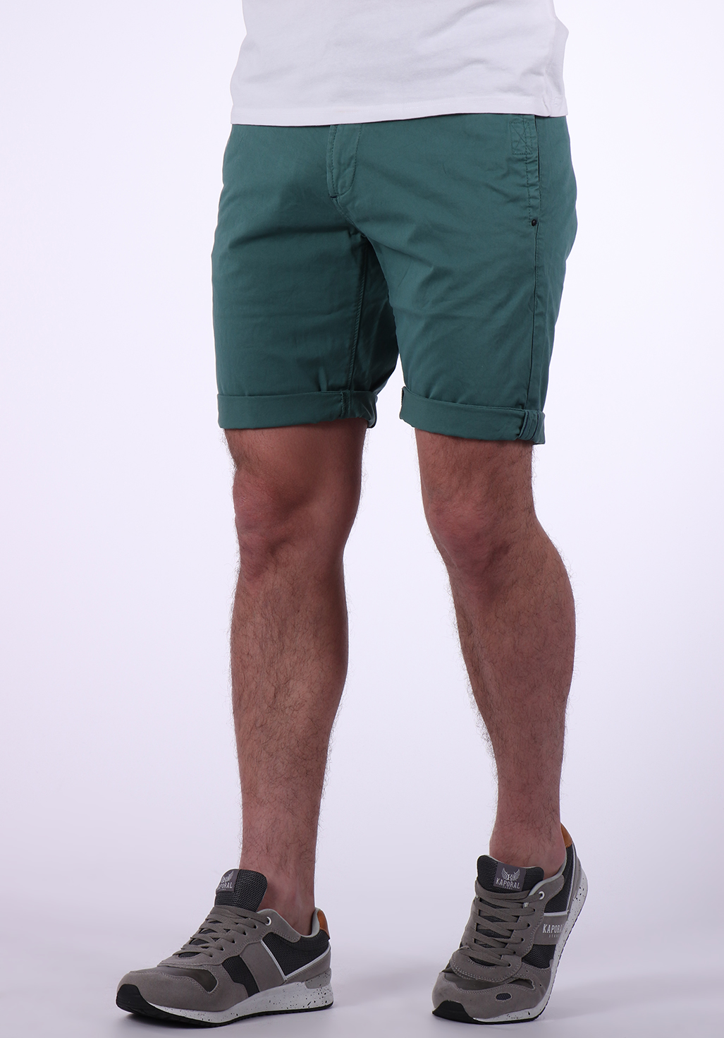 [PARAGRAPH]★韓国大人気★Green Patch Shorts NO.50 POSEY wide mid-rise pleated jacquard woven stripe shorts