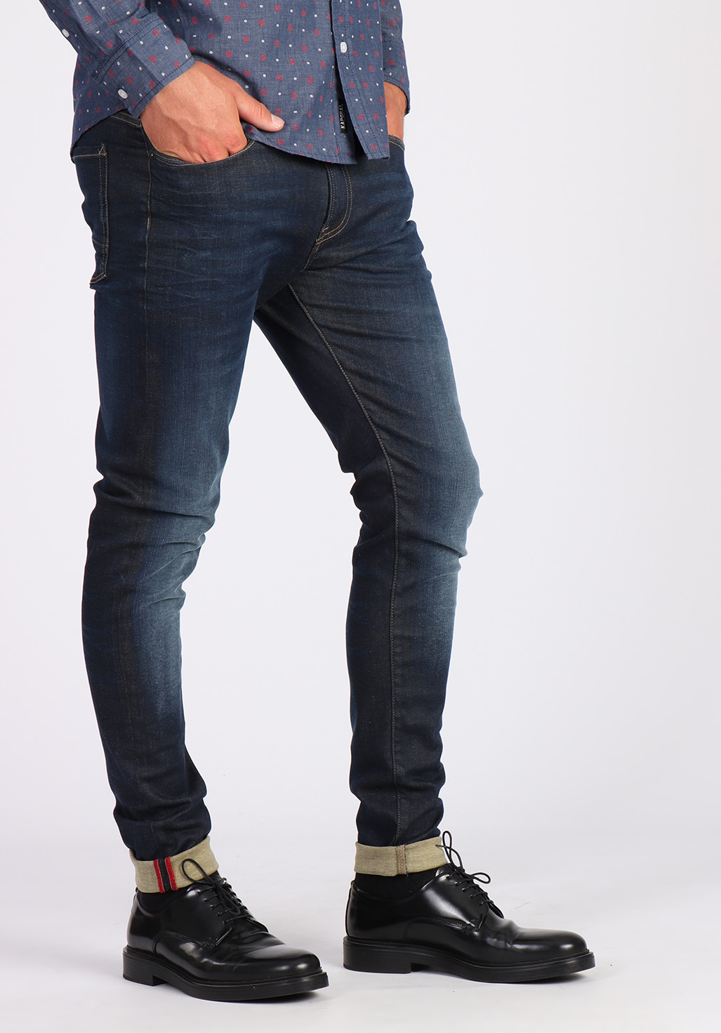 Jeans skinny bleu clair Homme Dadas - Kaporal