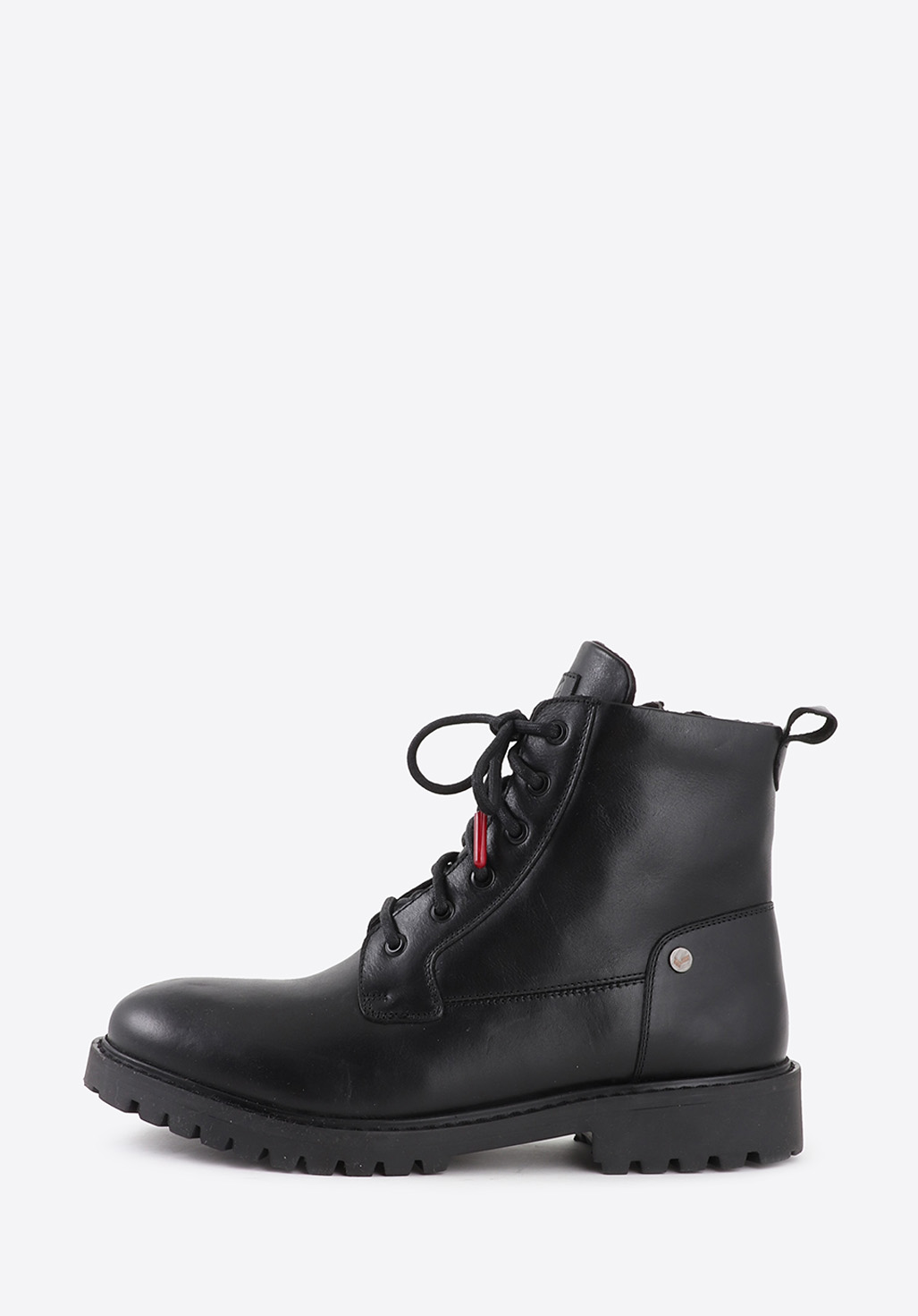 Bottines en cuir noir Homme Gural Kaporal