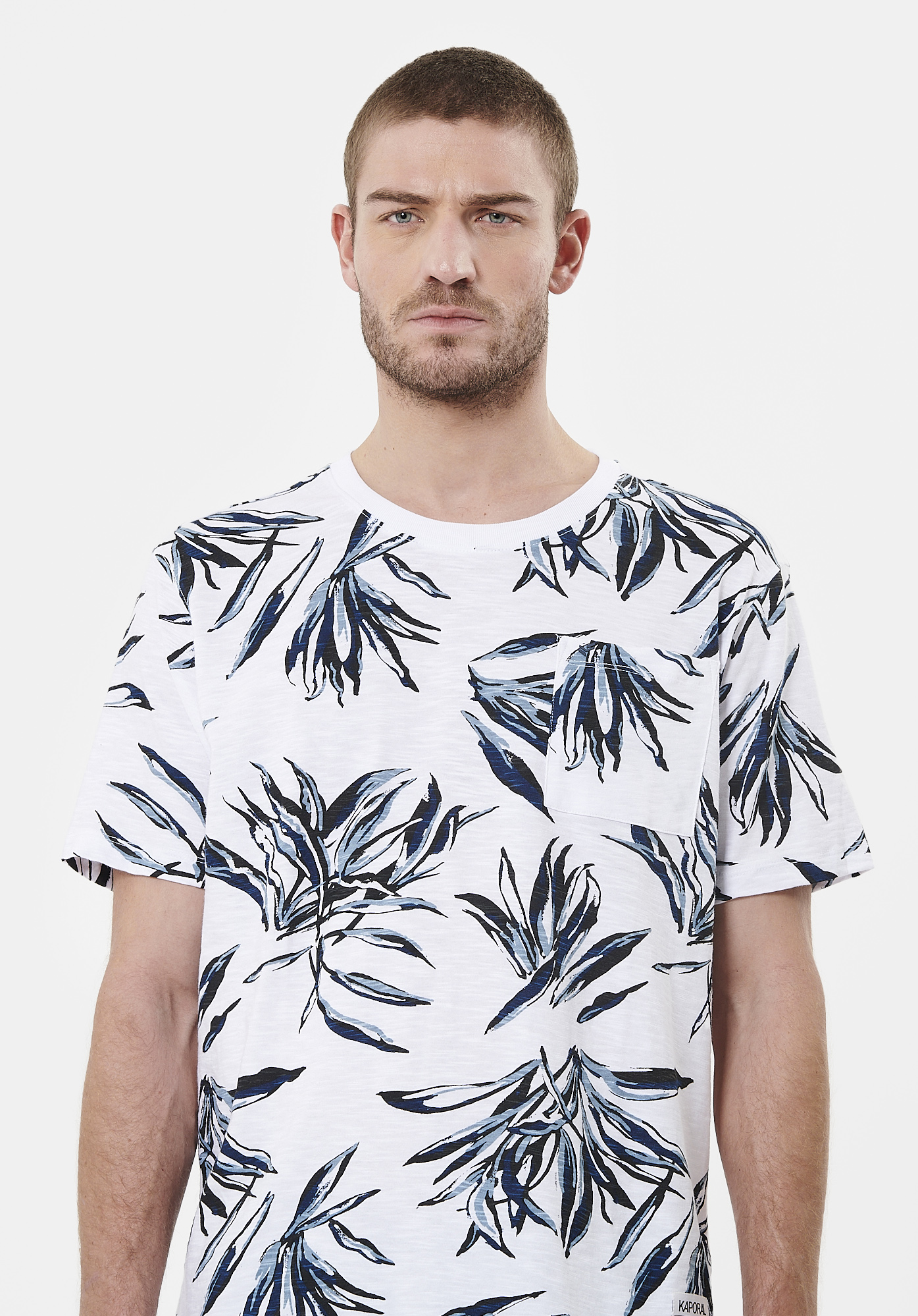 Tee shirt imprimé fleuri homme new arrivals