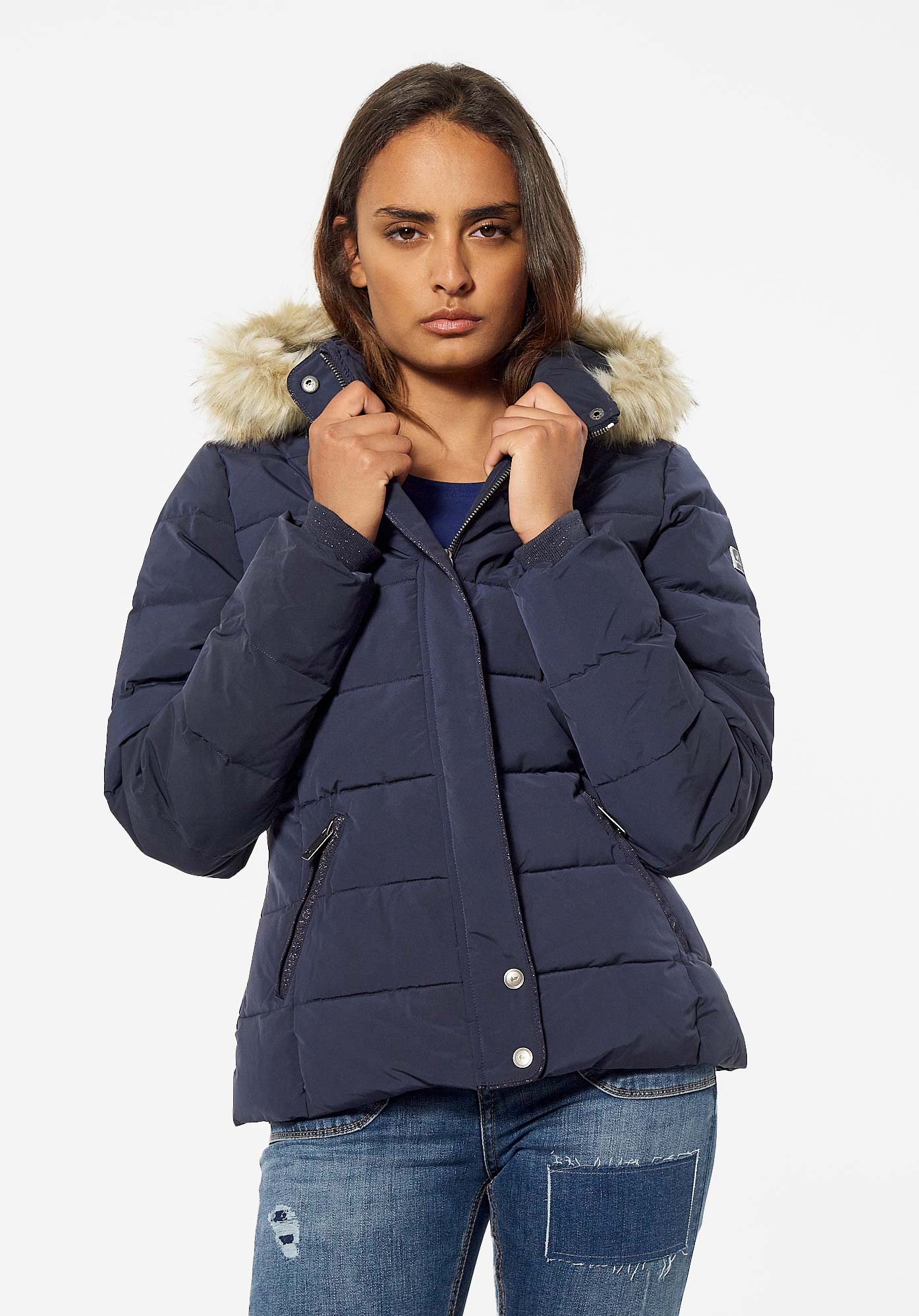 Doudoune kaporal outlet femme bleu