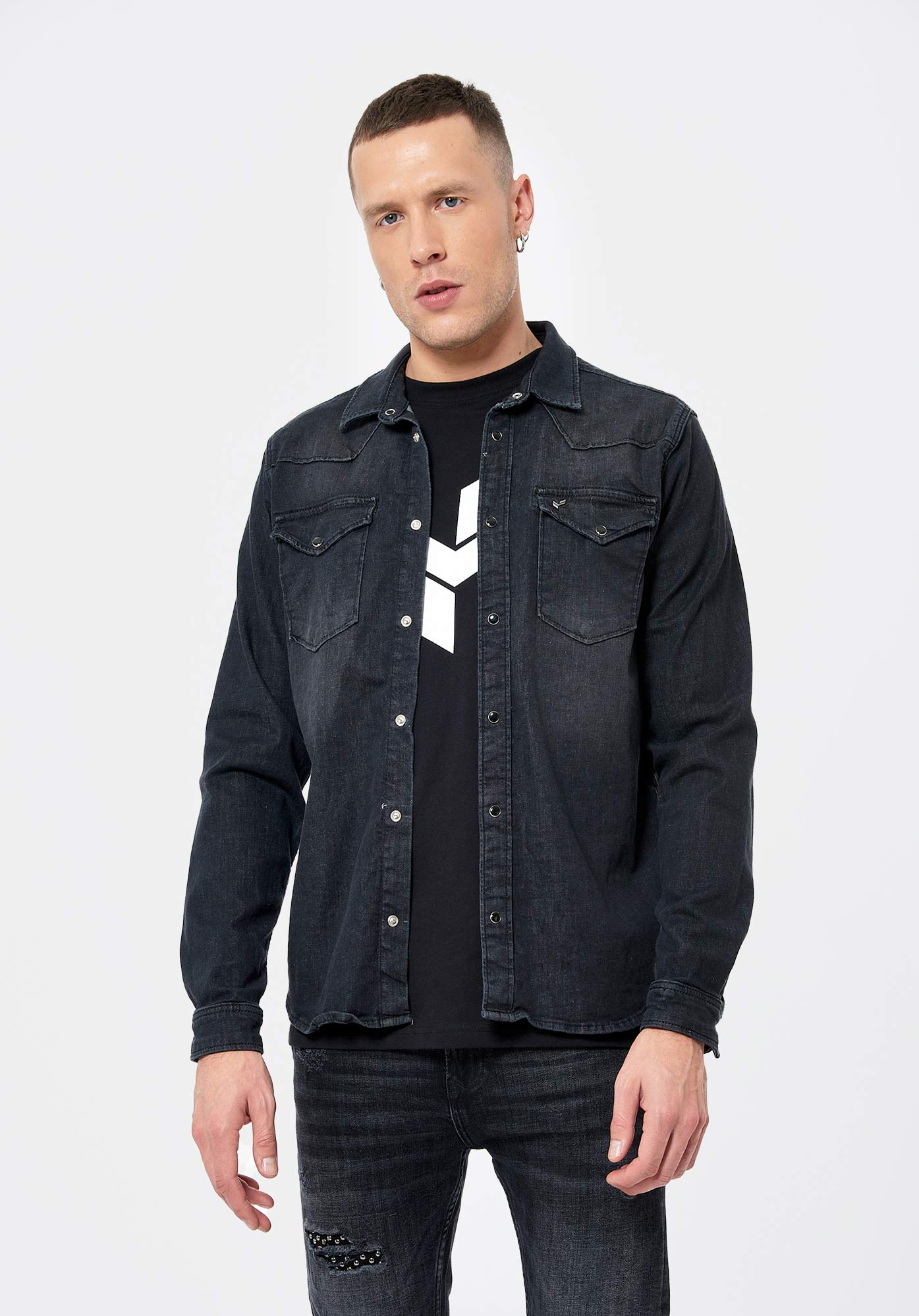 Chemise en jean 2025 kaporal