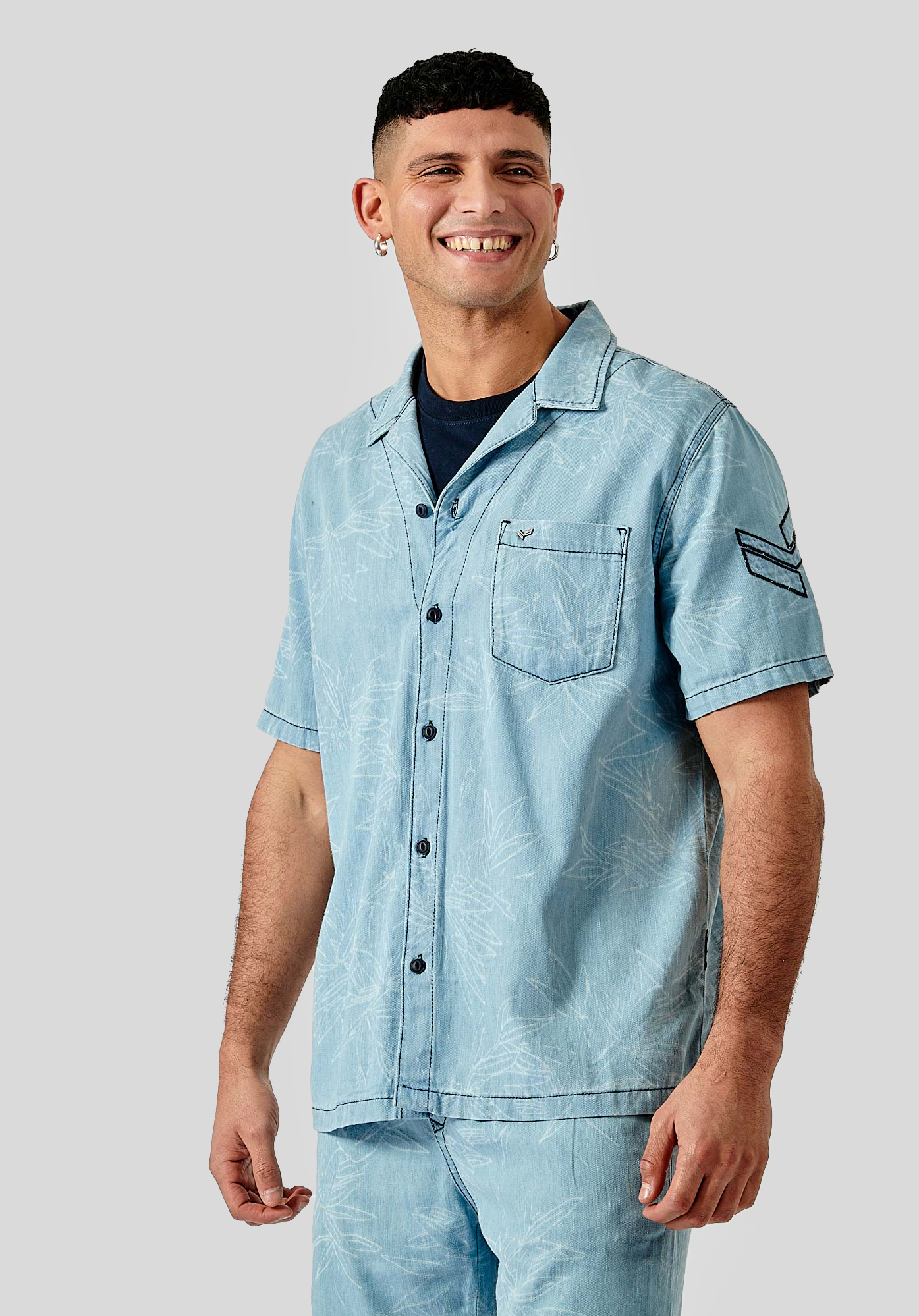 Chemise jean kaporal homme hotsell