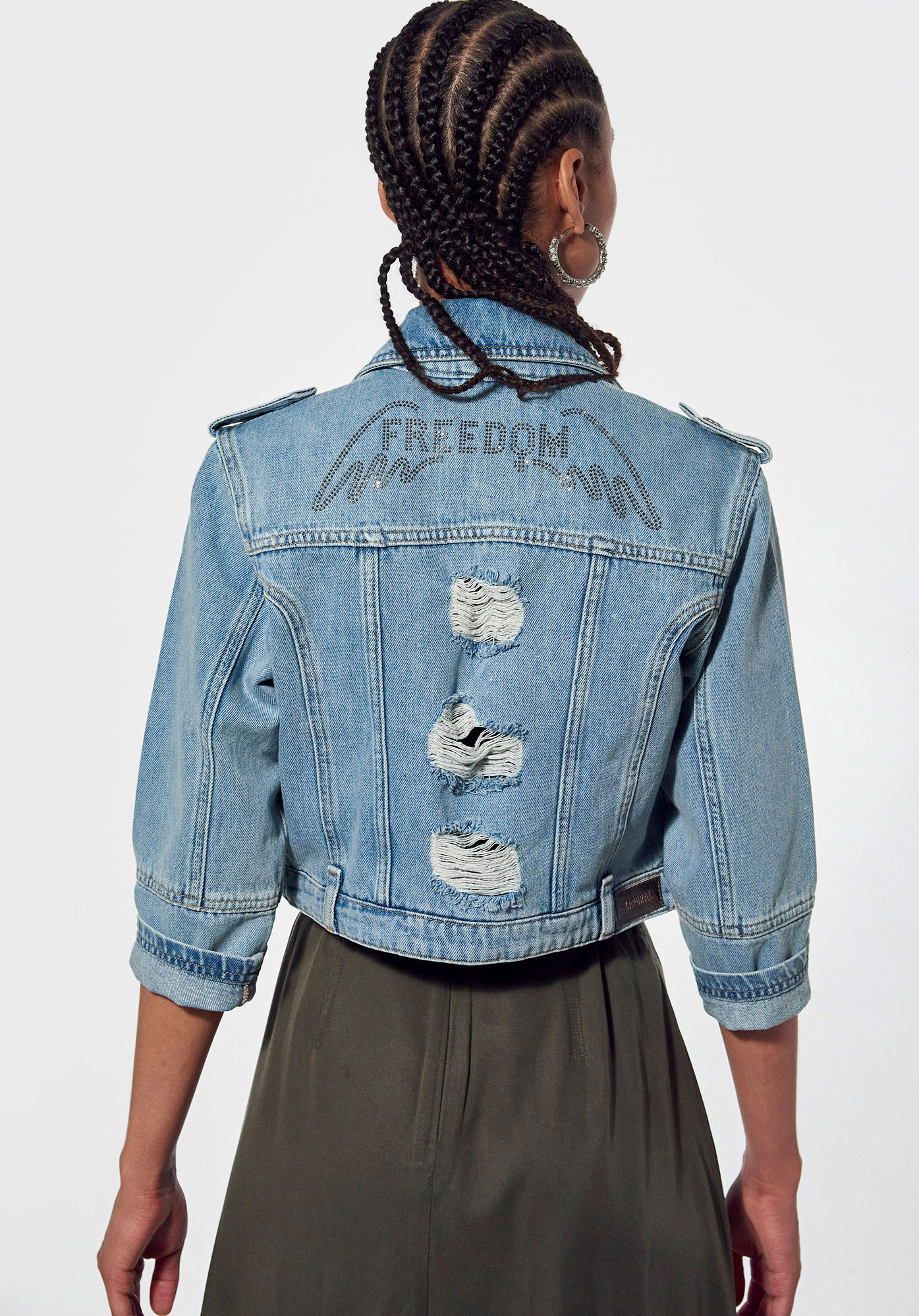 Veste jean kaporal femme new arrivals