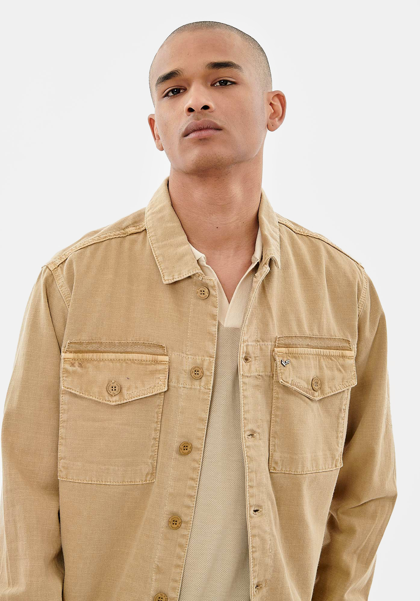 Chemise en jean kaporal sale