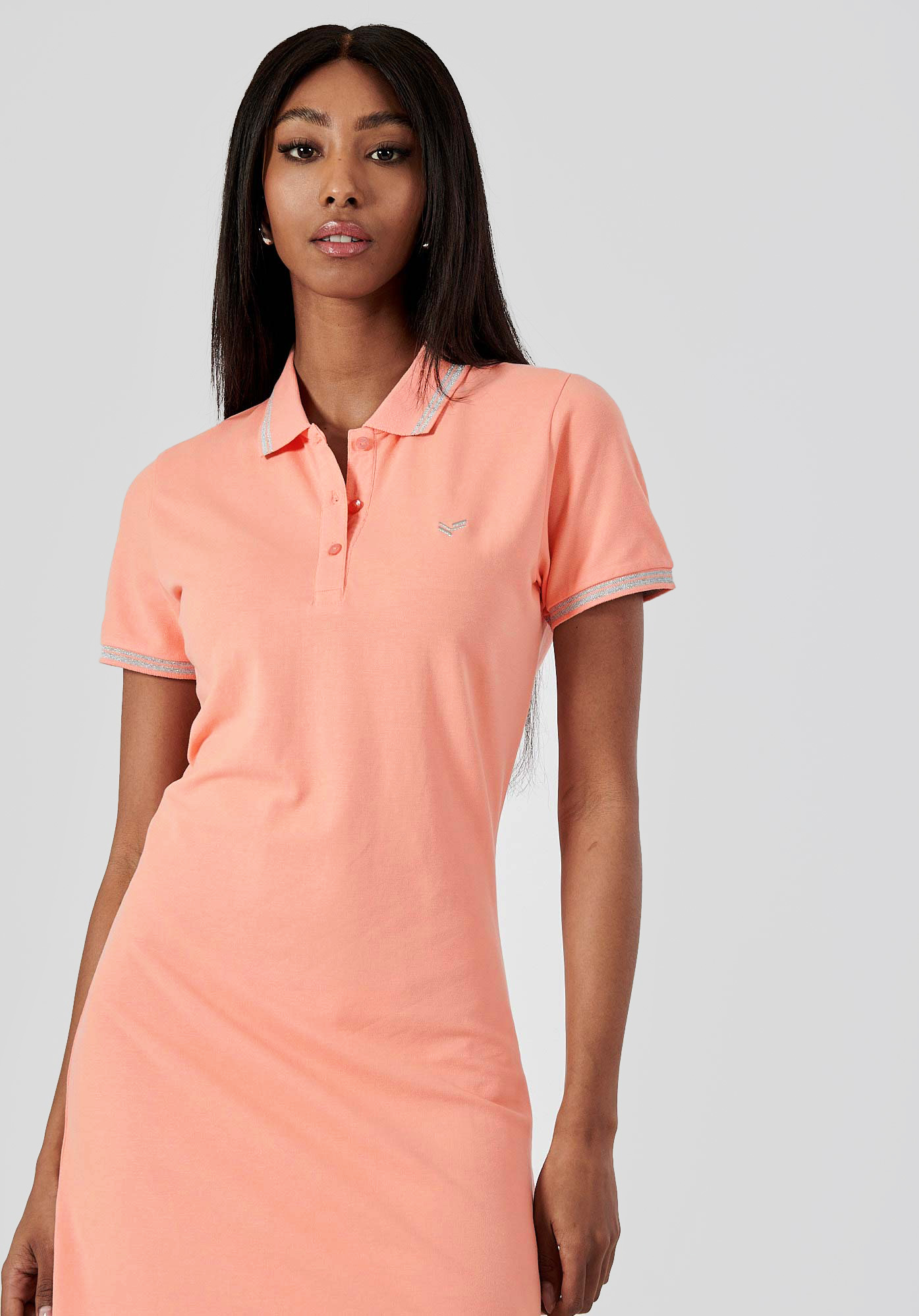 Robe polo corail Femme Julix Kaporal