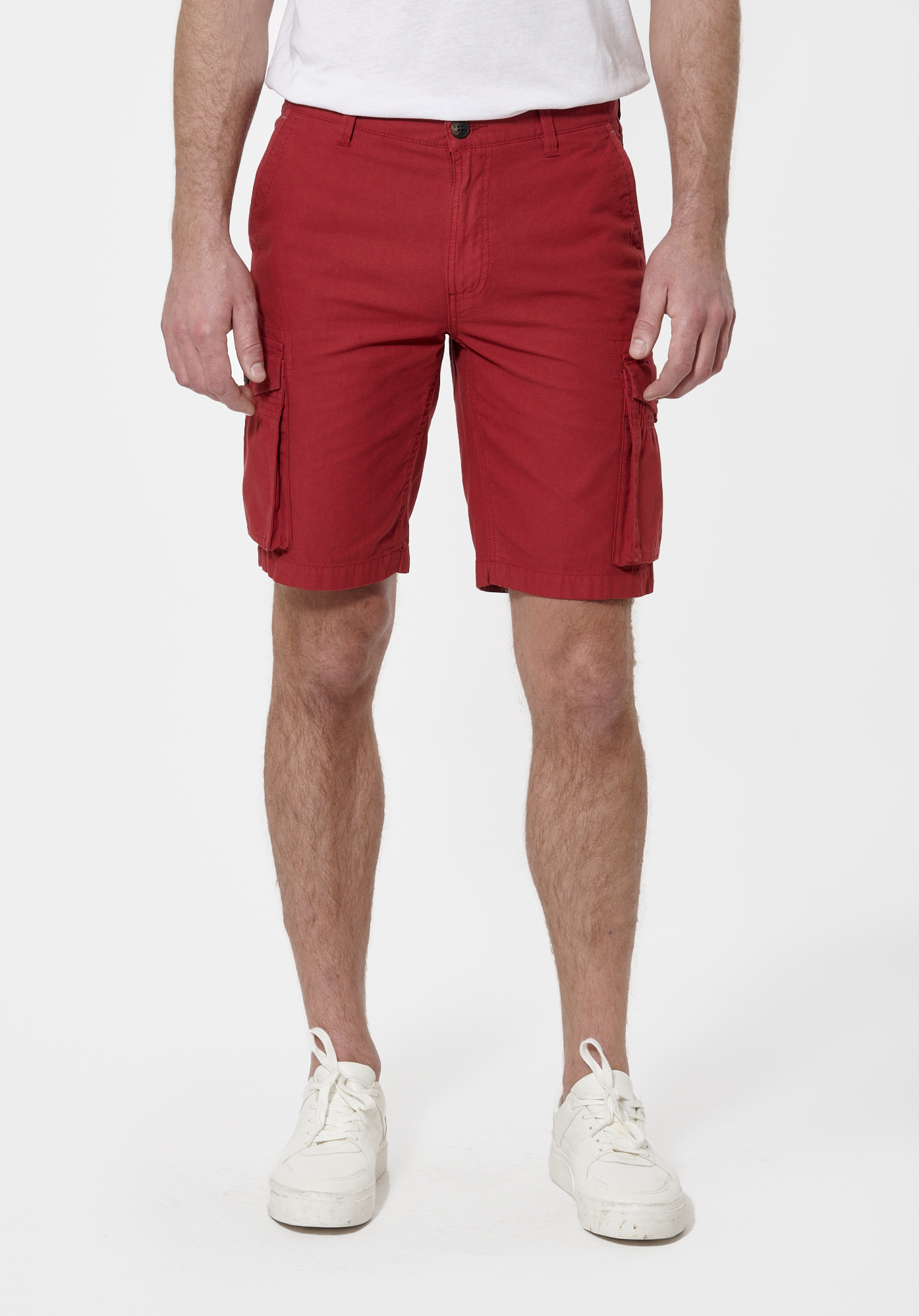 Bermuda rouge homme clearance