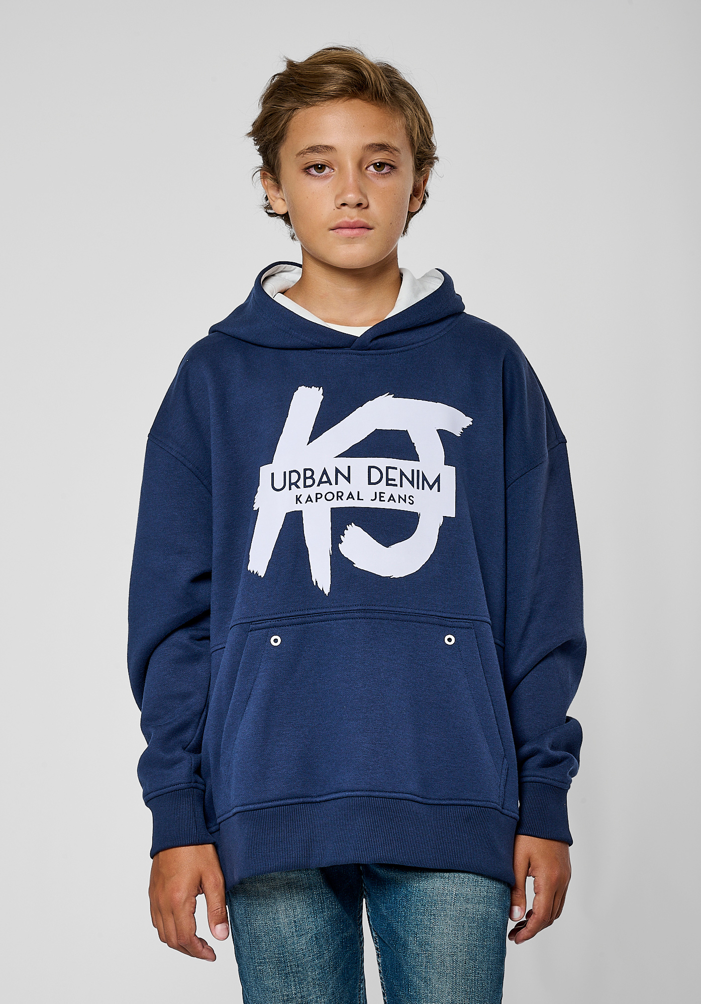 Sweat bleu Garcon MIX Navy