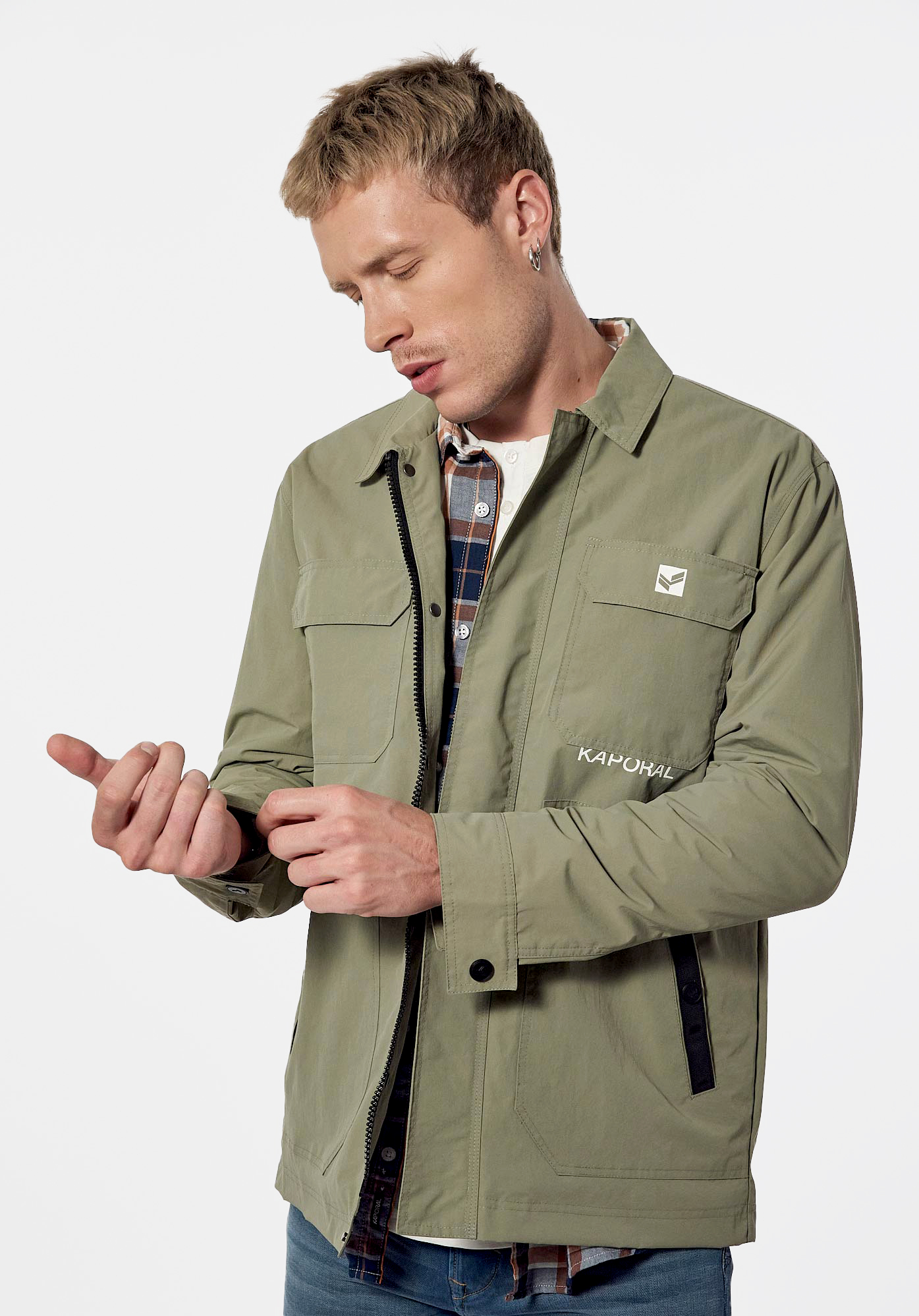 Veste kaki outlet kaporal homme