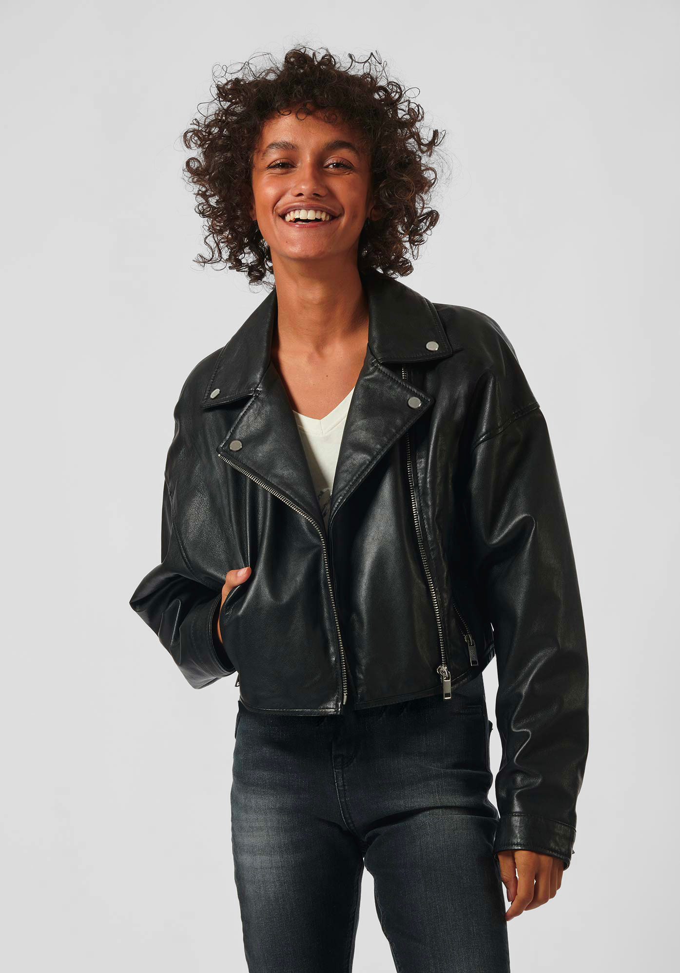 Kaporal veste en cuir femme store