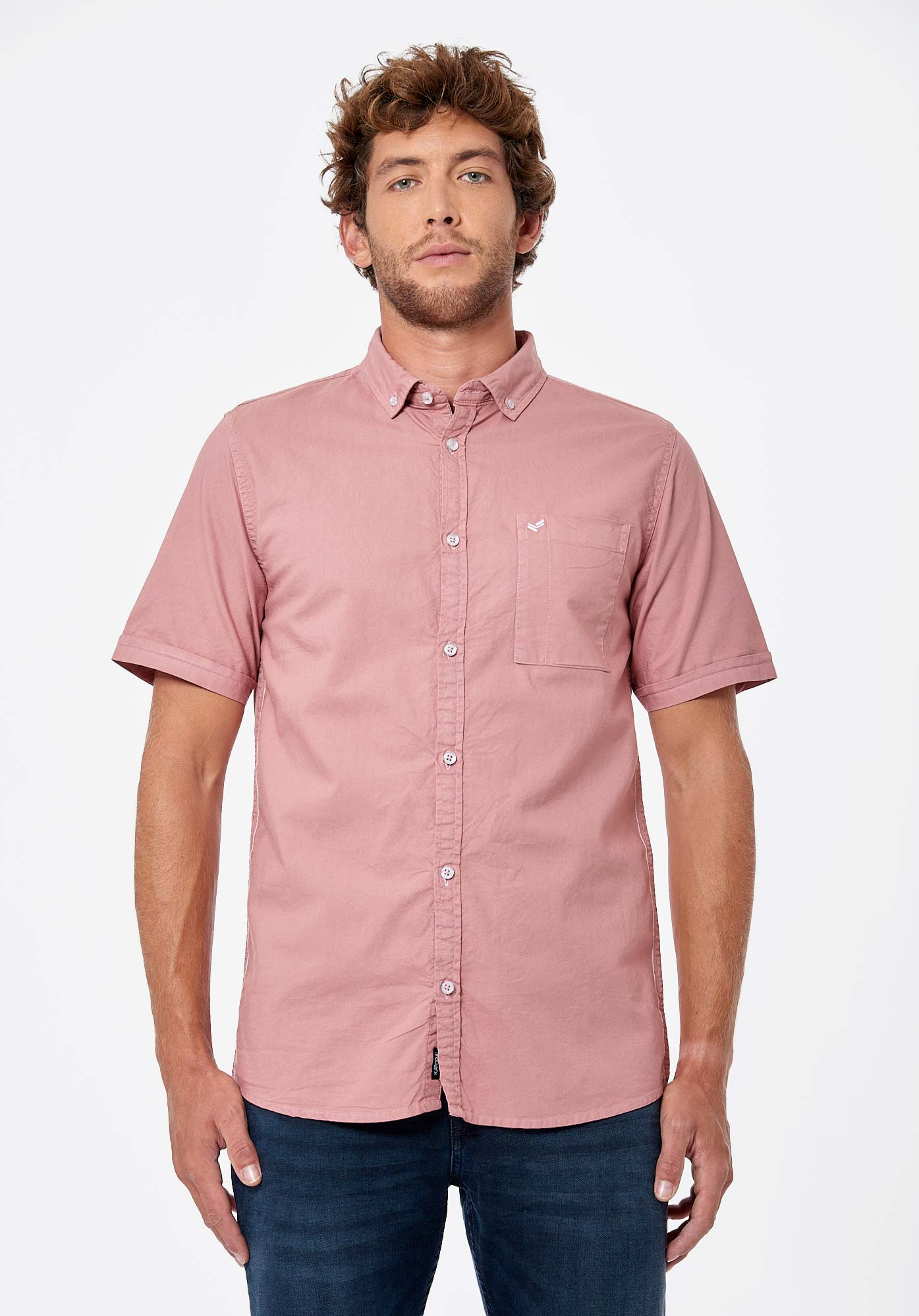Chemise vieux rose homme outlet