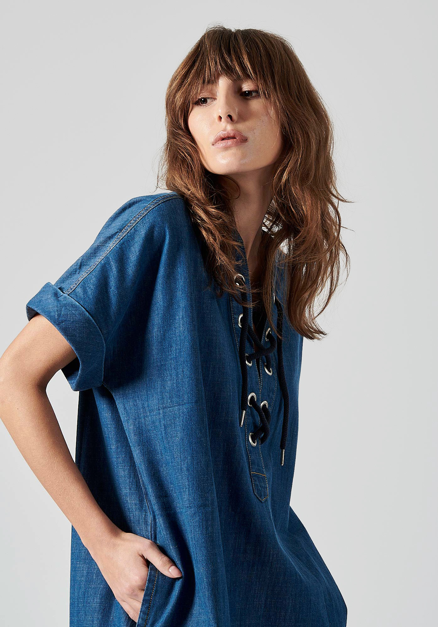 Robe en jean femme kaporal sale