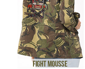 veste femme fight mousse