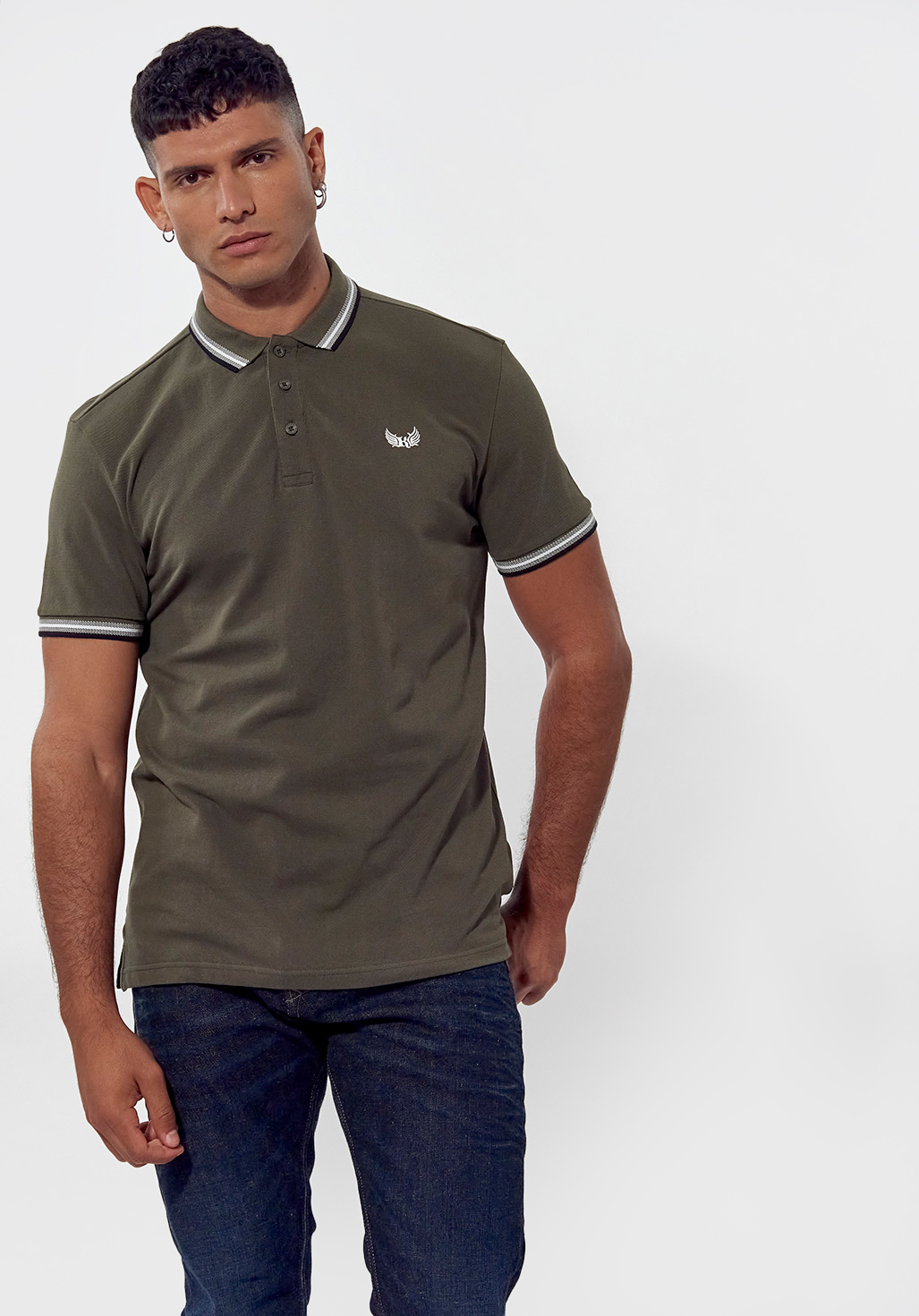 Kaporal Homme Polo Coupe Droite Olix